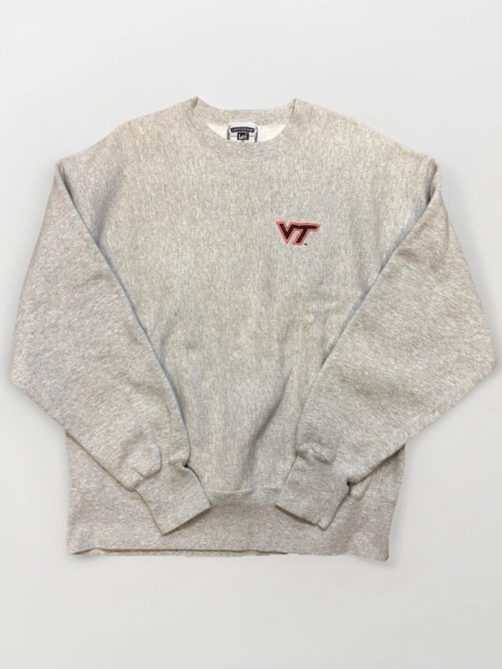 Virginia Tech Lee Brand Crewneck Sweatshirt Size XL #5812